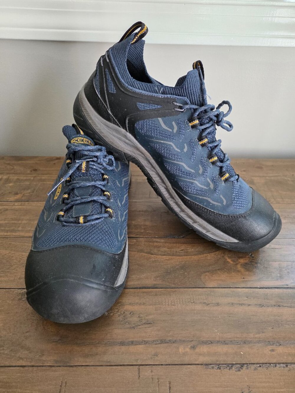 KEEN Utility Flint II Sport Carbon Fiber Toe Work Sneakers Men's Size 15EE
